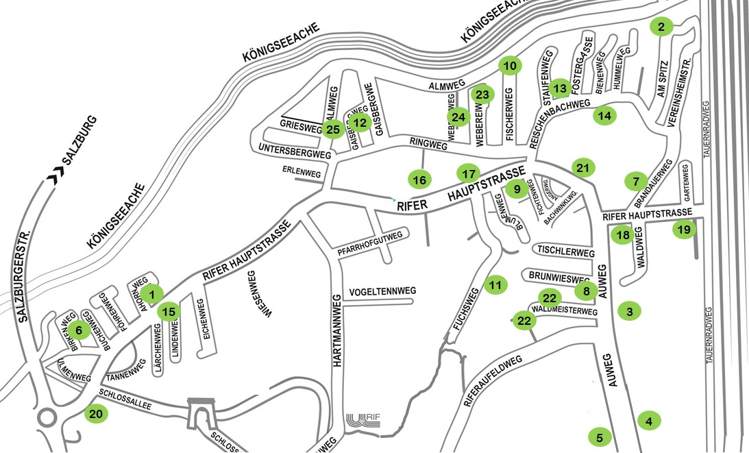 4. Wanderflohmarkt - Lageplan