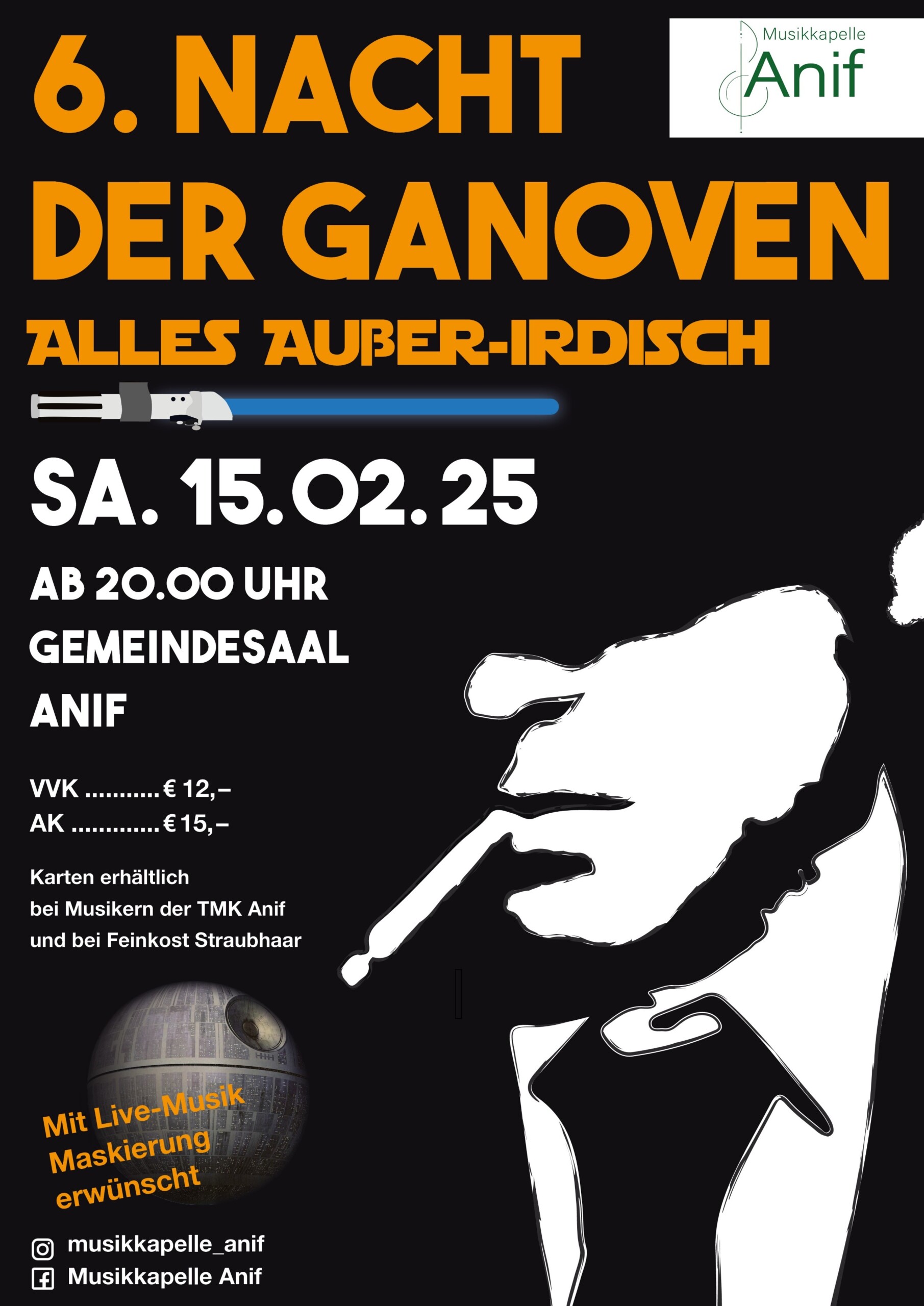 Plakat 6. Nacht der Ganoven